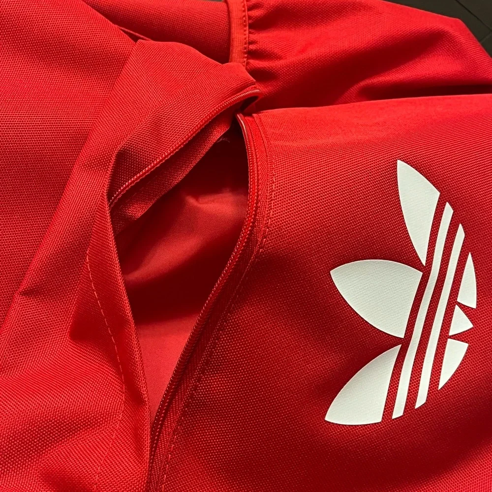 Adidas Trefoil Adicolor Backpack Book Bag Red New Boys Girls